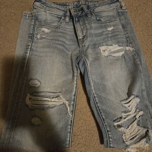 American Eagle Distressed Denim Jeans